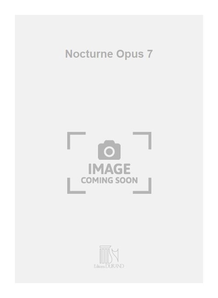 Nocturne Fl. Ou Vl-Piano